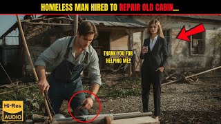 Homeless Man Hired to Repair Old Cabin—Unaware the Owner Was a Billionaire in Disguise
