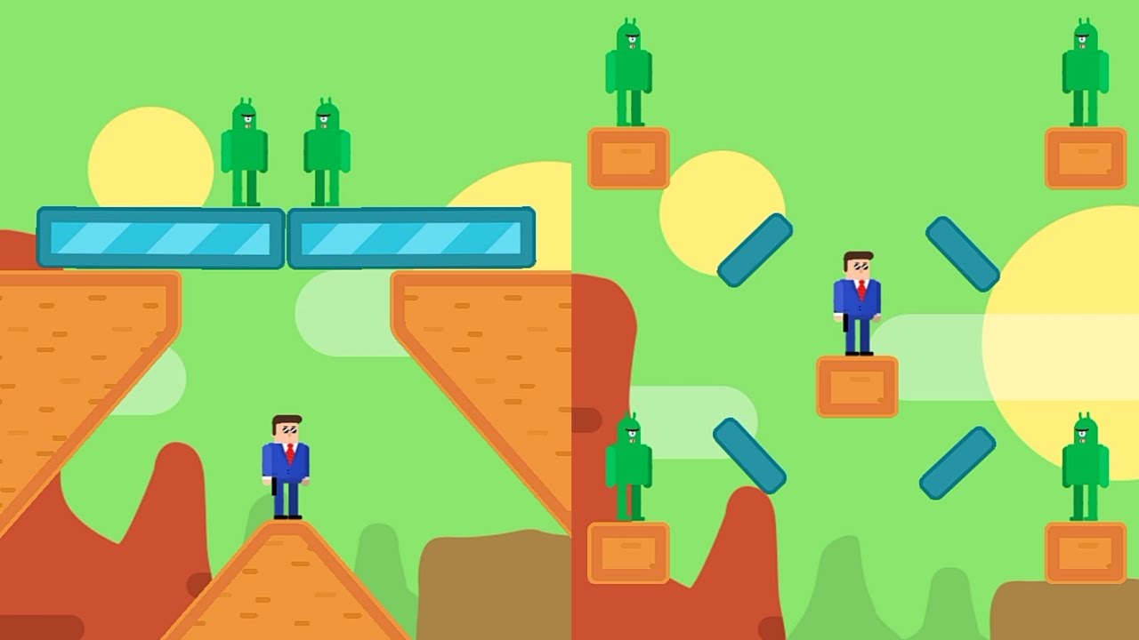 Mr Bullet - Unknown Planet | Gameplay Walkthrough Level 161-176 (Android,ios)