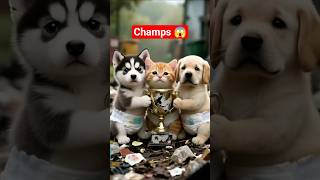 Champs in a frame #cartoontoons