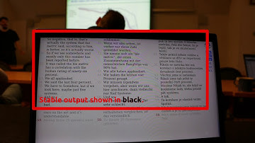 ELITR Demo: Transcription and Translation of a Talk on MT Evaluation