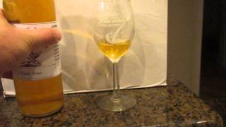 Peach Wine -- Dixie Wine Company, Bullard, Texas