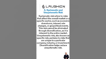 what is systematic risk and unsystematic risk?