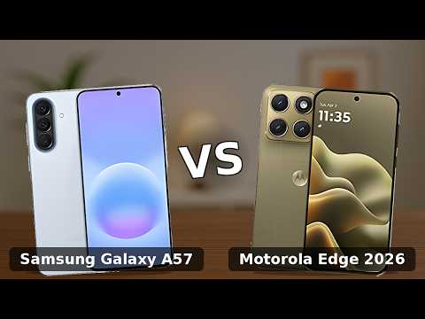 Motorola Edge 2026 vs Samsung Galaxy A57 comparison video thumbnail