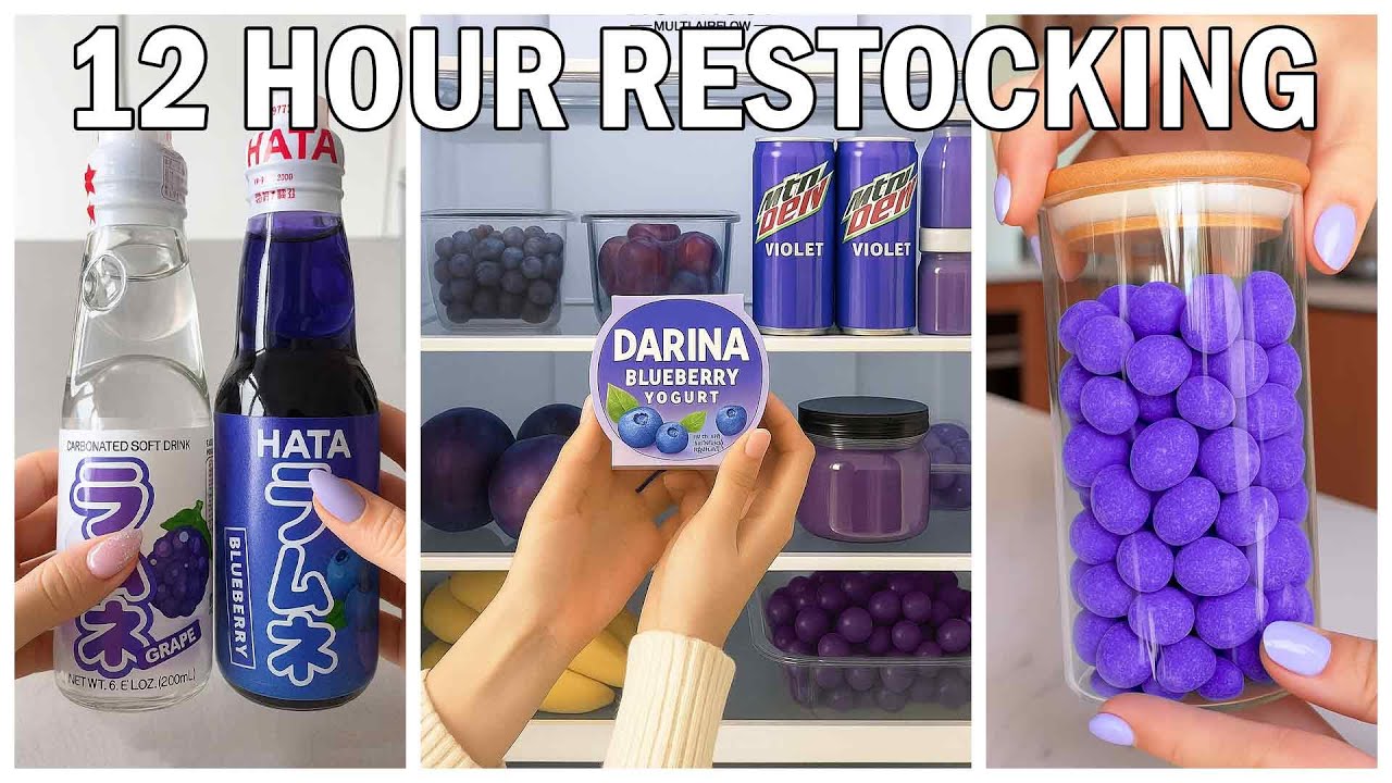 12 Hours of Restocking ASMR ✨ | Oddly Satisfying Cleaning & Organizing Live Stream to Sleep