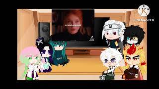 Hashiras reagindo a tomioka as Taylor Swift/ hashiras react tô tomioka as Taylor Swift(put2x)