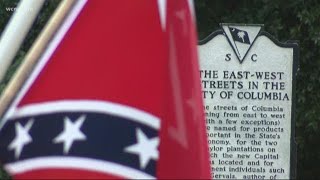 Dueling rallies take place over Confederate flag in SC