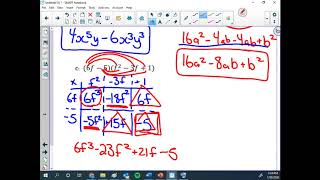 Full Math 10C Polynomials and Factoring Review Update