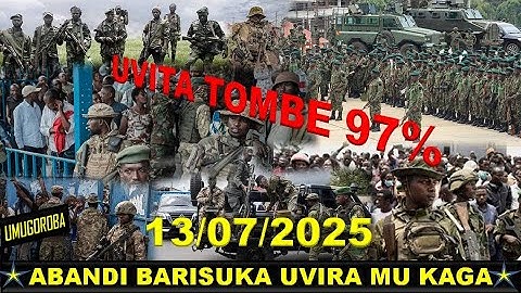 ICYUMWERU CY'UMURIRO #UVIRA BOMBE ZIRAVUZA UBUDUHA #FARDC YOHEREJE INDEGE #URUGAMBA RW'ABARUNDI FIZI