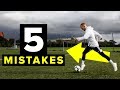 These 5 mistakes make you an average player
