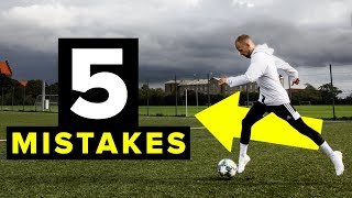 These 5 mistakes make you an average player