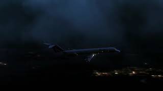 Alitalia Flight 404 - Crash Animation (Air Crash)