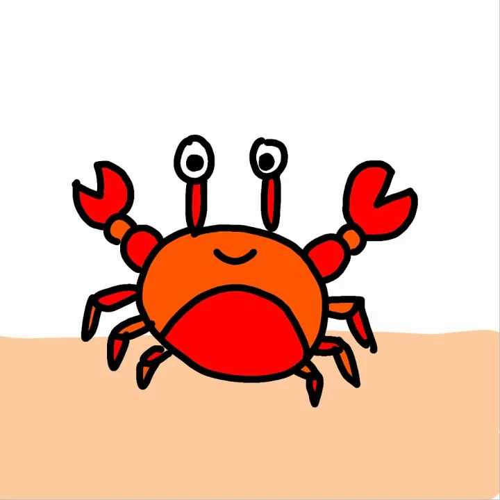 Simply Draw A Crab 꽃게그리기 