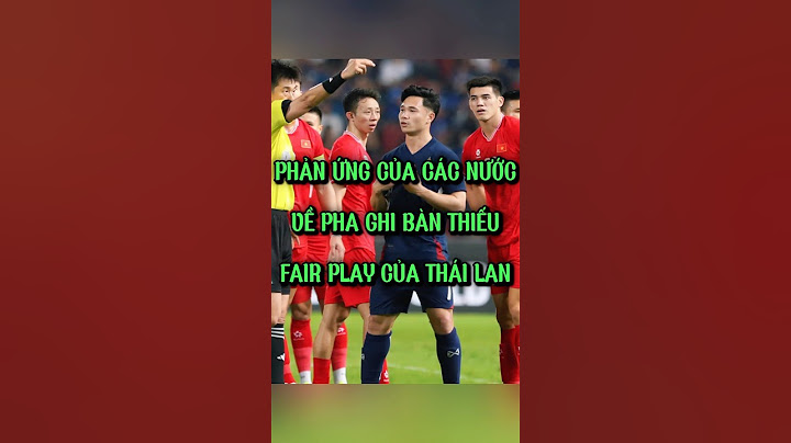 phản ứng các nước về pha ghi bàn thiếu Fair Play Thái Lan #vietnam #history #tintuc #facts #top