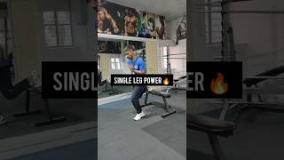Single Leg Bulgarian split jumps. imrpove your single leg power 🔥⚡