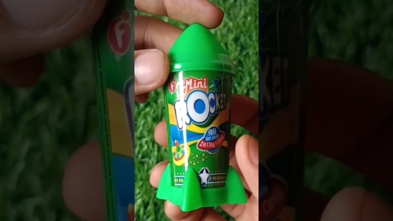 Mars journey mini rocket candy -2 in 1 toy candy 
