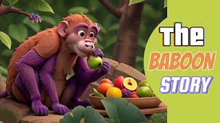 The Baboon: A Silly Safari Adventure! 狒狒 (Funny Animal Story for Kids)