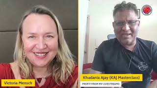 The Path to Work Life Harmony for High Achievers with Victoria Mensch   KAJ Masterclass LIVE