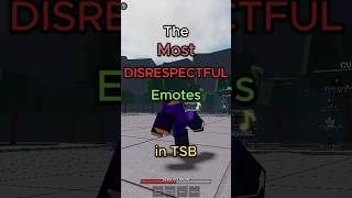 Crazy Toxic Emotes In Tsb