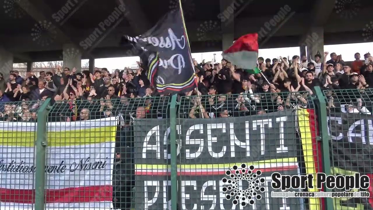 🟡🔴 Nissa, cori, sfottò e striscioni @Sancataldese 2024-25