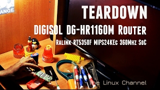 184 DIGISOL DG-HR1160M Router - Ralink RT5350F MIPS24KEc 360Mhz SoC #teardown #openwrt #router