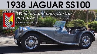 1938 Jaguar SS100 3.5 liter - Walk-around and Test Drive. 1938 Jaguar