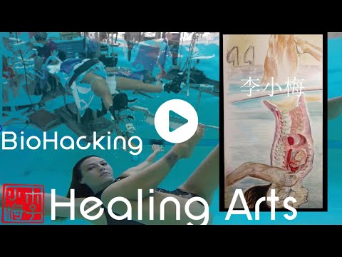 UnderWaterBallerina Surgery Recovery Biohacking ASMR - Healing after hip surgery