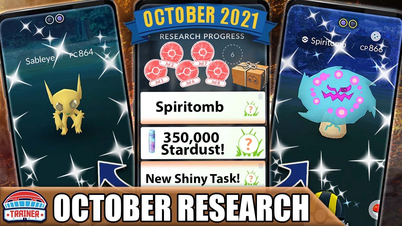 Spiritomb in Pokémon Go: October 2021 #shorts 