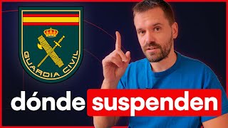Oposiciones Guardia Civil, ¿dónde suspende la gente? Oposiciones Guardia Civil, ¿dónde suspende la gente?