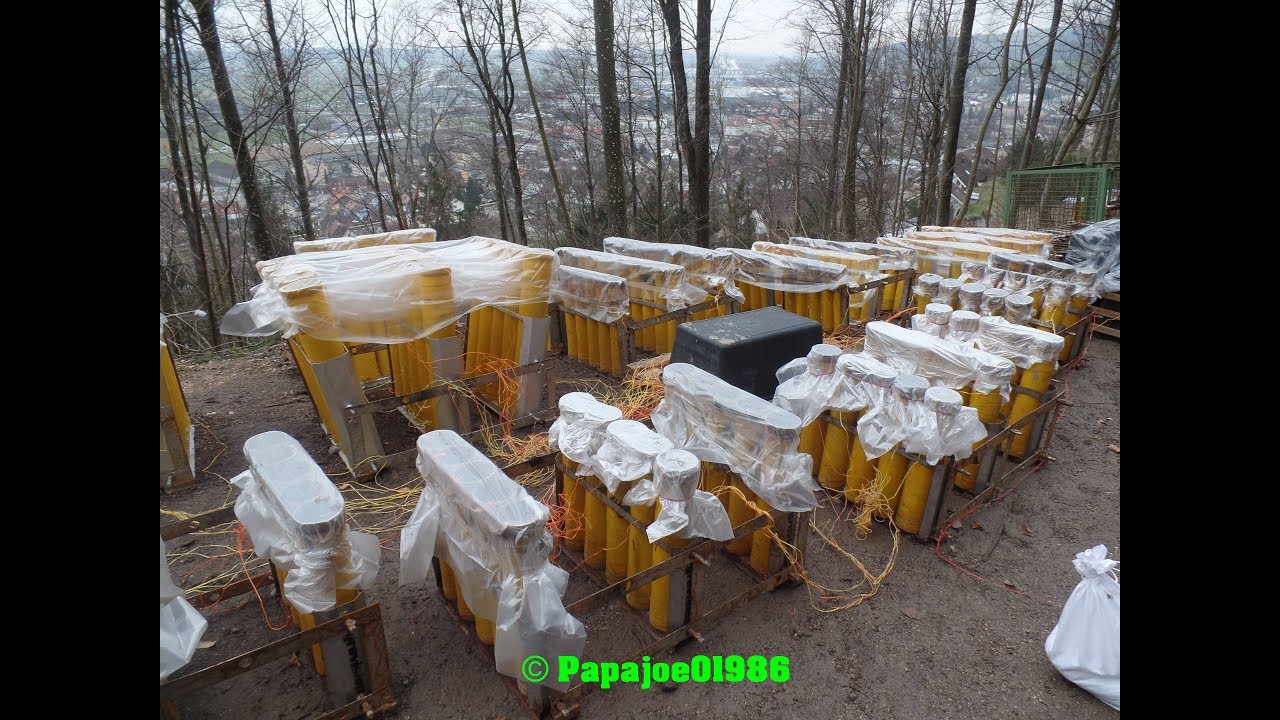 Feuerwerk ✪ Schräge WeinNacht Hessigheim ✪ 2018