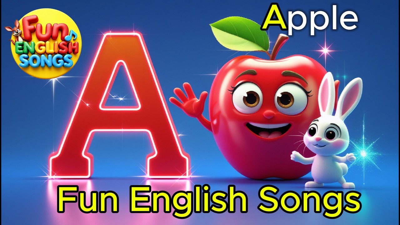 ABC Song | A for Apple | Kids ABC Phonic Song | Nursery ABC Phonic Song ...