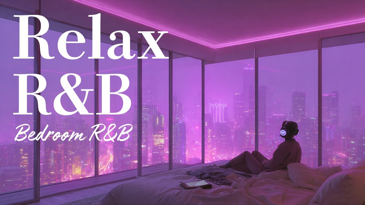 R&B Relax Chill Music 🌆 Pink Haze Skyline · Dreamy Late Night High-Rise Atmosphere
