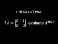 Linear Algebra | Solving Interesting Matrix Problem