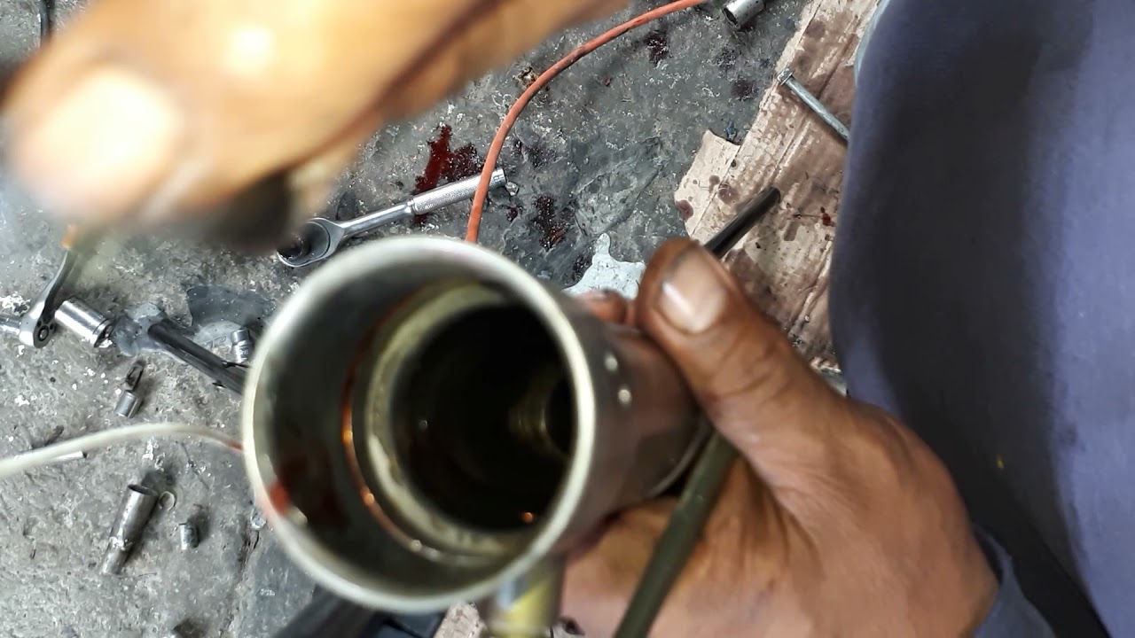 desarmado de caja de direccion seat cordova parte 2