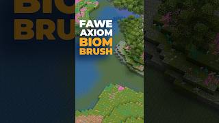 Biom Brush mit FAWE und Axiom 🔥 #minecraft #building
