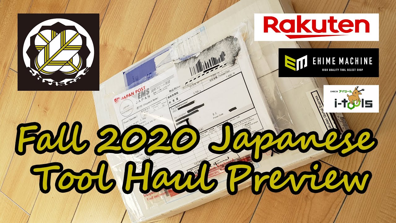 Japanese Tool Showcase 28 Tool Haul Preview from Rakuten (iTools