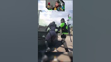 Optic player Executes Rose With Headbutt🔥 #warzone #shorts #cod #codwarzone  #slowmotion