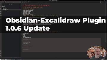 Obsidian-Excalidraw 1.0.6 update