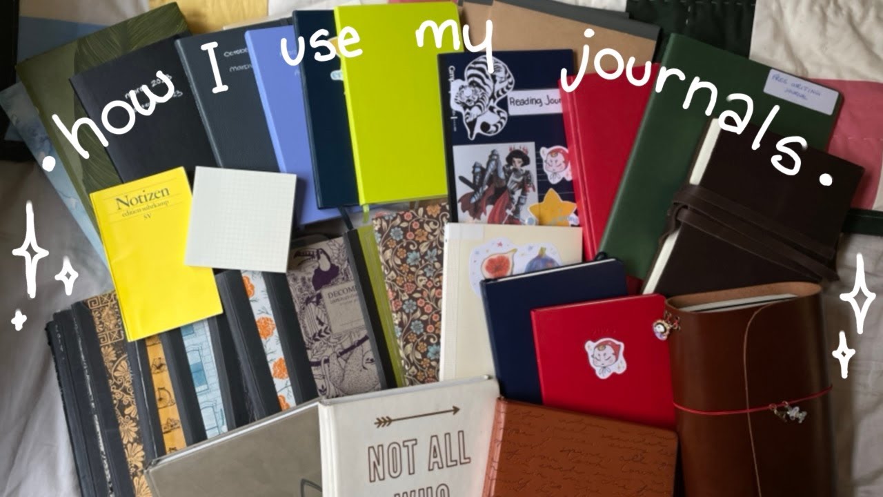 ✍️ my journals & how I use them