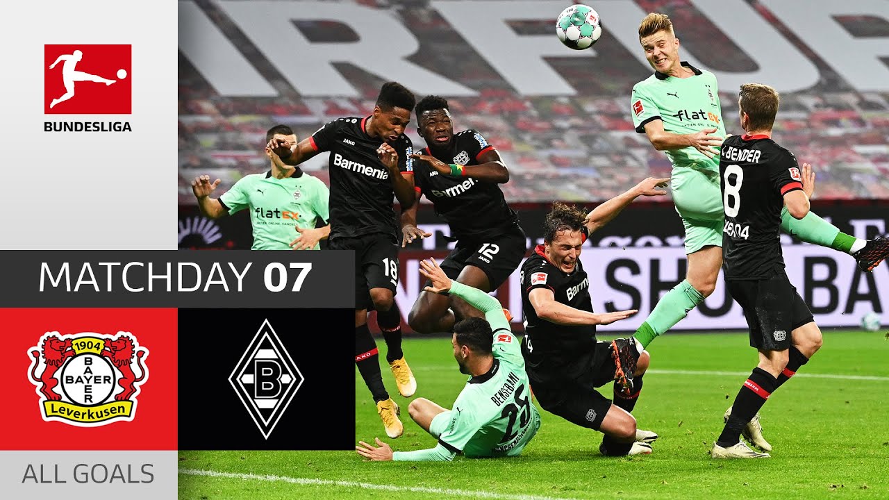 Incredible Match with Amazing Goals! Leverkusen Gladbach 43 All