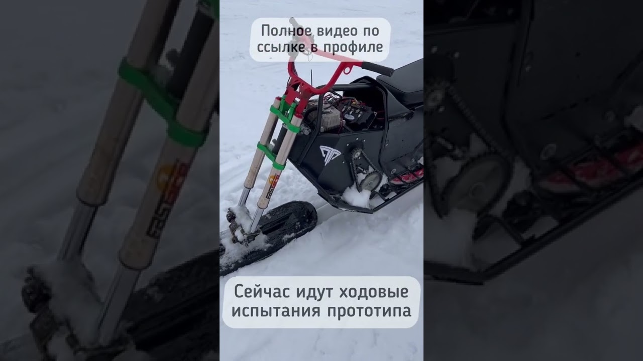 Электро сноубайк Тофалар