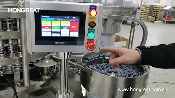 High speed cap and rubber assembly machine, lee@hongreat.com.cn