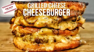 Why This Grilled Cheese Cheeseburger is BETTER than Five Guys!