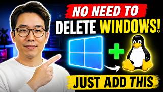 You Can Use Linux WITHOUT Deleting Windows! 🚀 The Secret Setup Millions Ignore