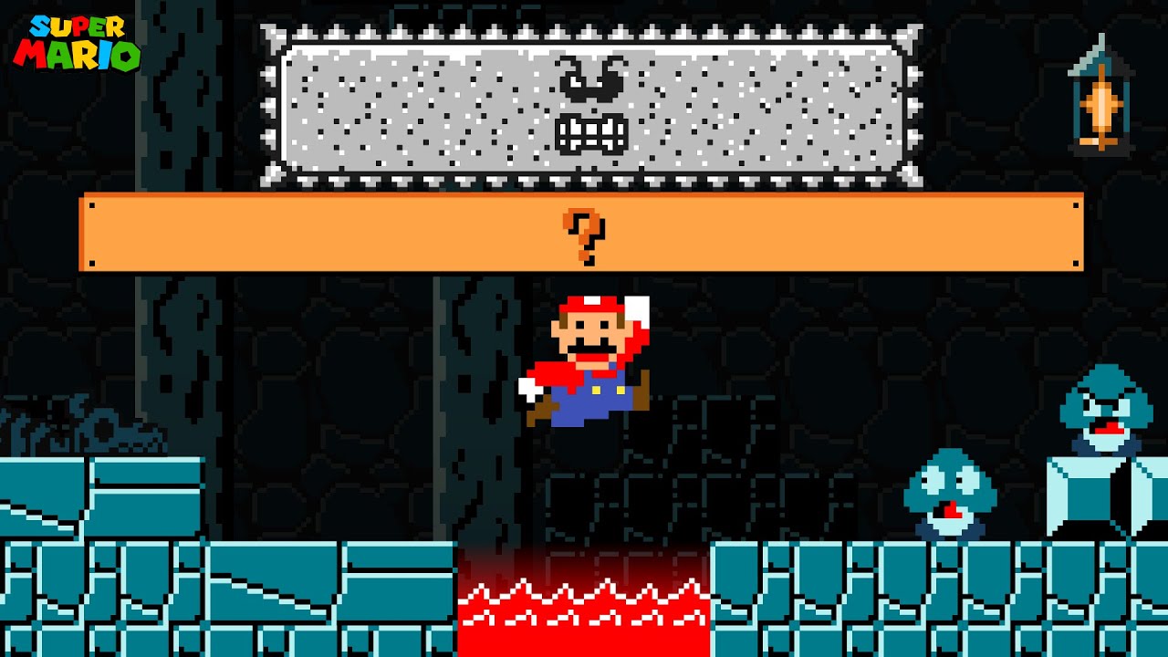 When Everything Mario Jumps On Gets WIDER? - YouTube