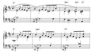 La Vie En Rose (Édith Piaf)/Piano arr.