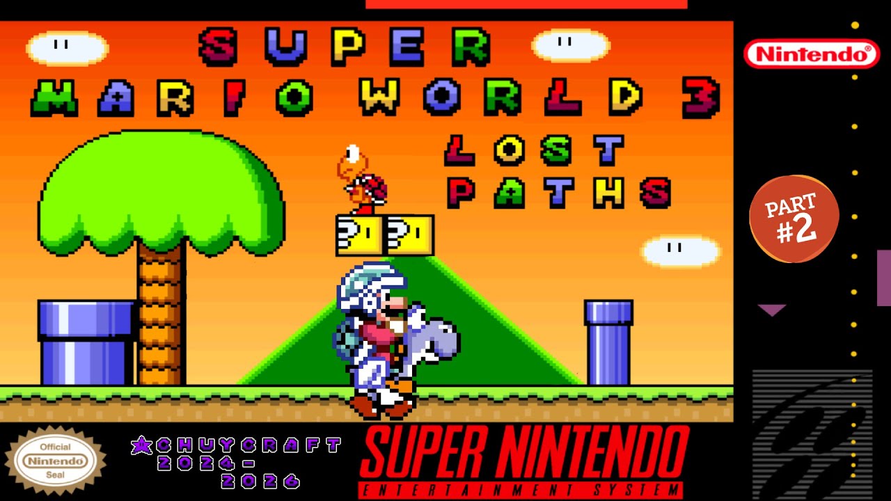 Super Mario World 3: Lost Paths (Part 2-Final)  [SNES] SMW Hack