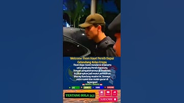 Welcome Thom Haye! Persib Dapat Gelandang Kelas Eropa.#thomhaye #persib #timnasindonesia #shorts