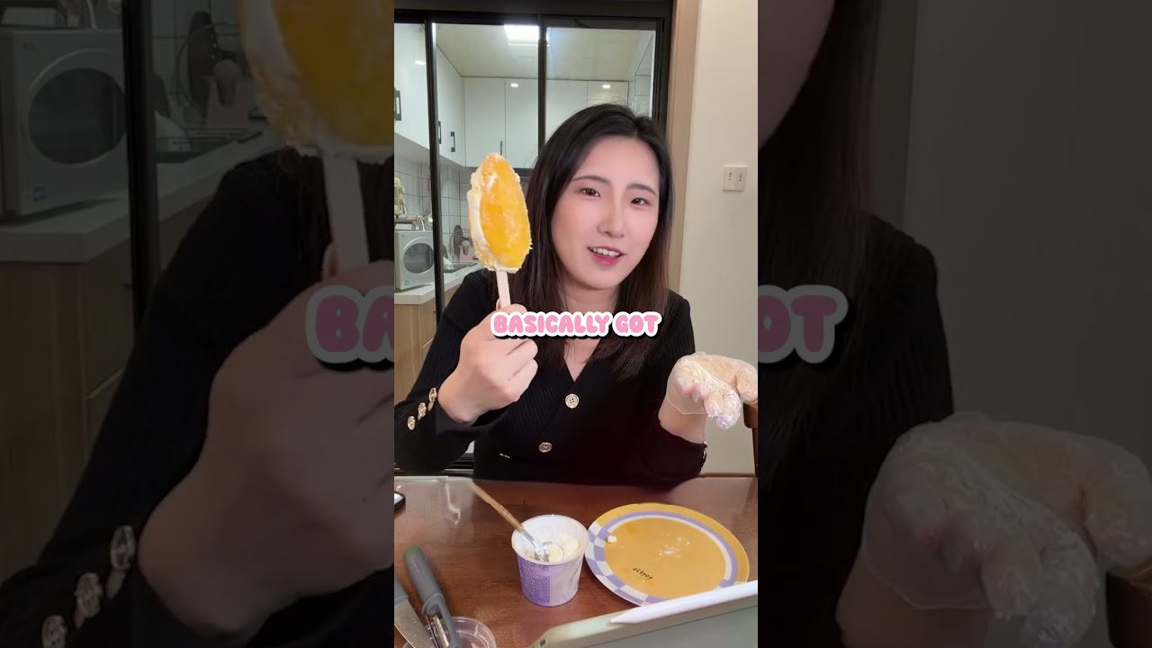 Mango + Yogurt + Chocolate! 😱 The Viral Frozen Dessert You NEED to Try