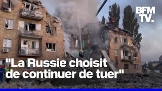 Guerre En Ukraine Une Importante Attaque Russe Contre Kiev Fait Au Moins 14 Morts