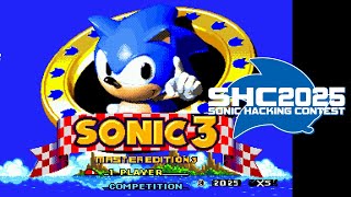 [ROM Hack] Sonic 3: Master Edition 3 SHC2025 Demo By Xebninmaj